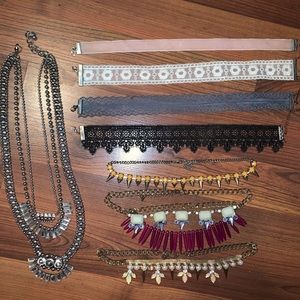 8 necklace bundle
